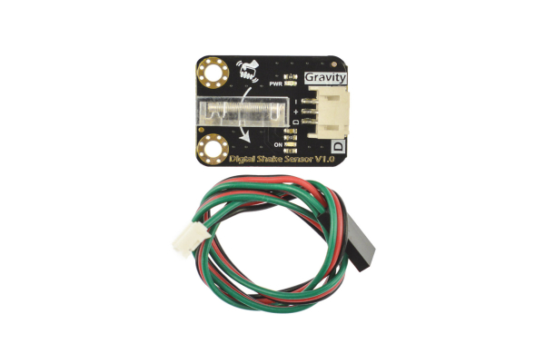 Shake Sensor Digital, Unidirectional, Anti-Shock, 3.3V/5V, Compact