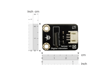 Vibration Sensor Digital, 3.3V-5V, 10M Switch Life