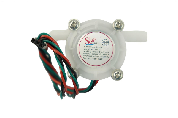 digital vandflowsensor 1/8", 0.3-6 L/min