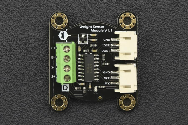 Digital Weight Sensor, 1kg Range, 24-Bit ADC, Arduino Compatible