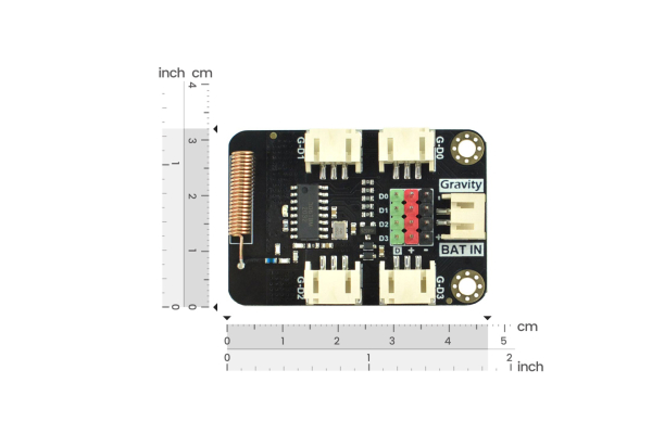 Digital Wireless Transmit Switch, 433MHz, Low Power, Strong Penetration