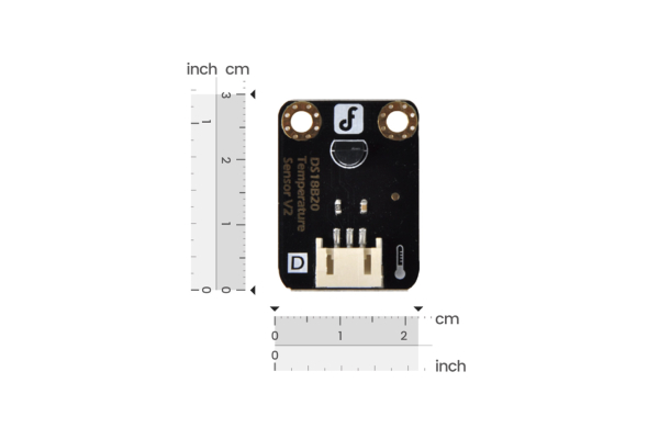 Temperature Sensor DS18B20 High Accuracy, Ultra-Small Size