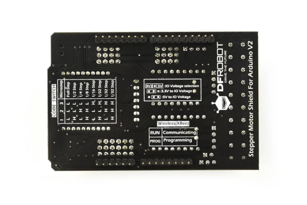 Dual Bipolar Stepper Motor Shield, DRV8825 for Arduino