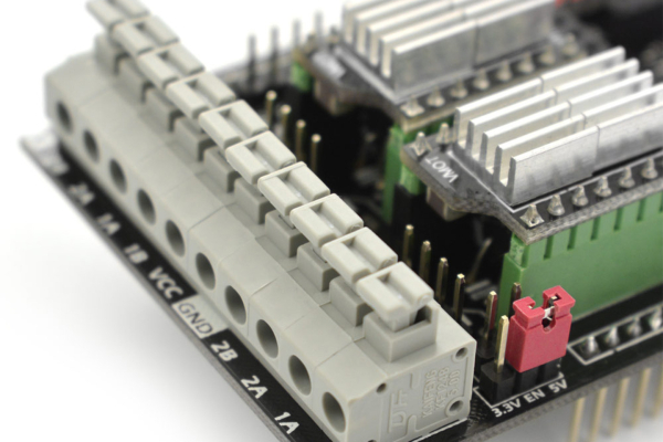 Dual Bipolar Stepper Motor Shield, DRV8825 for Arduino