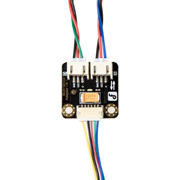 Dust Sensor Adapter, 5V, 27x27mm, LED Power Indicator