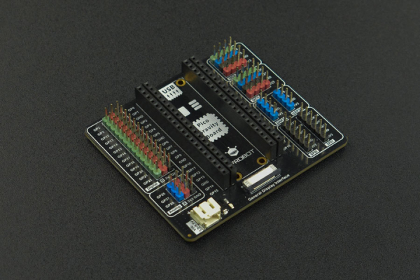 Expansion Board CY7C65213 for Raspberry Pi Pico, No Soldering, I2C, UART, SPI