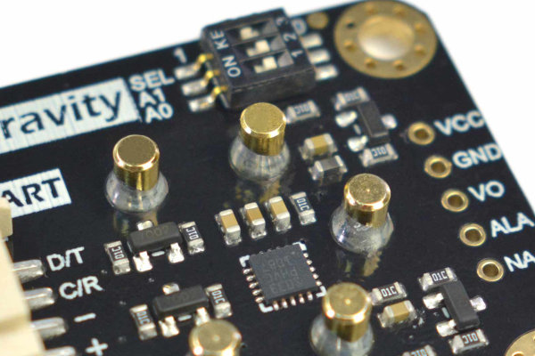 Electrochemical Nitrogen Dioxide Sensor, Factory Calibrated, 0-20 ppm, I2C, UART