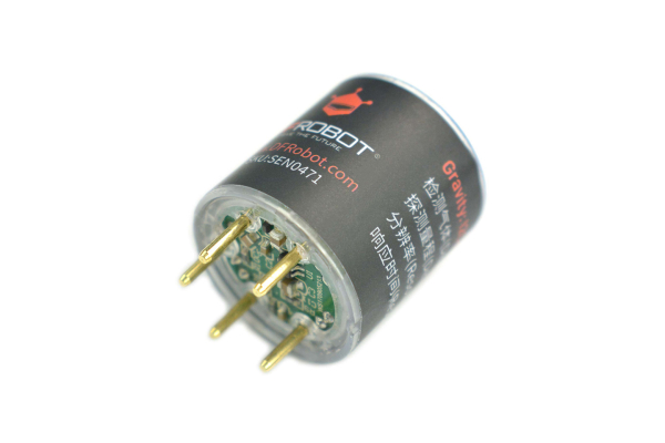 Electrochemical Nitrogen Dioxide Sensor, Factory Calibrated, 0-20 ppm, I2C, UART