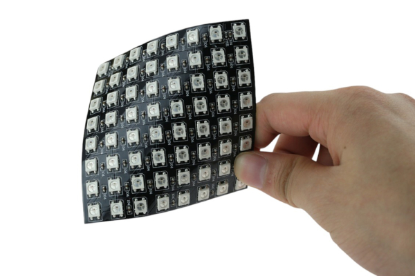 RGB LED Matrix 8x8, Full Color, Cascade Control, 5V