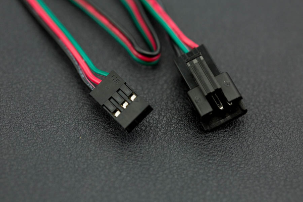 LED-matrix med kabel og tilbehør
