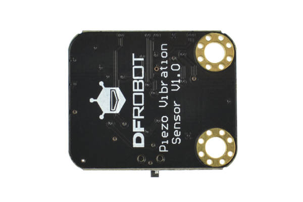 Piezo Film Vibration Sensor, Flexible, 90V Output, Adjustable Sensitivity