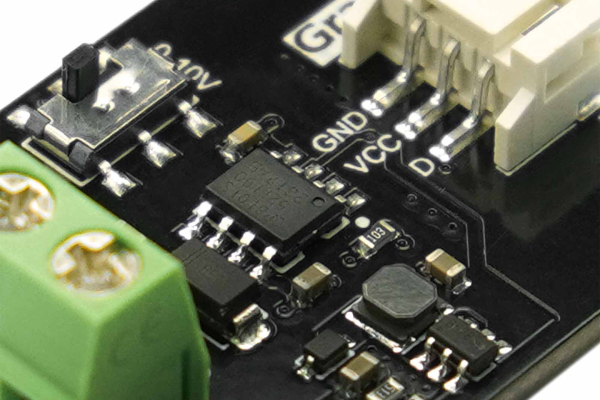 DAC Module GP8101S 1-Channel PWM 0-5V/10V, 8-bit, 0.2% Accuracy