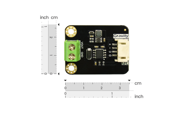 I2C 15-bit DAC Module GP8211, 0.01% Accuracy, 0-5V/10V