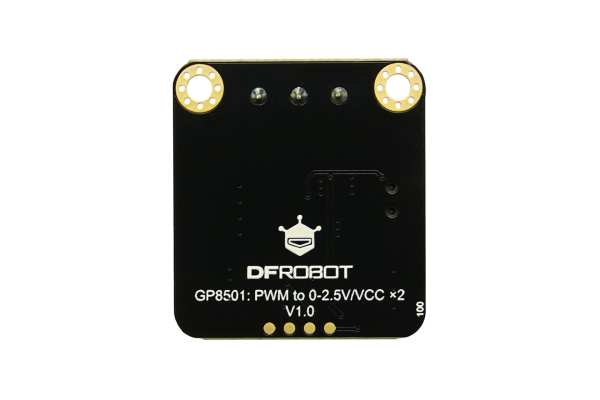 DAC Module GP8501 2-Channel PWM, 8-bit, 0.5% Precision, 3.3V-5V