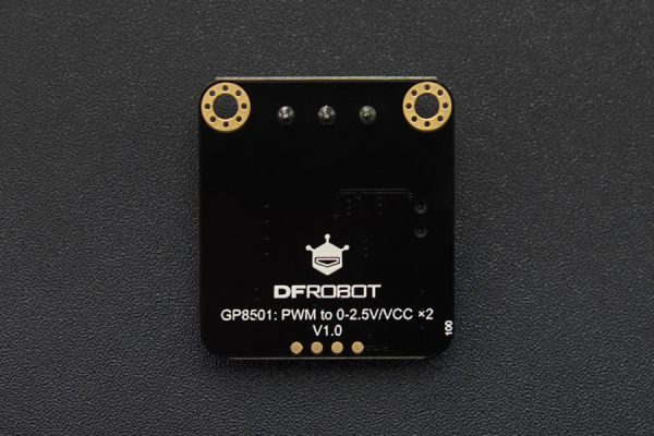 DAC Module GP8501 2-Channel PWM, 8-bit, 0.5% Precision, 3.3V-5V