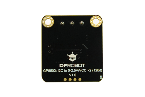 2-Channel 12bit I2C DAC Module, 0.1% Precision, 3.3V-5V