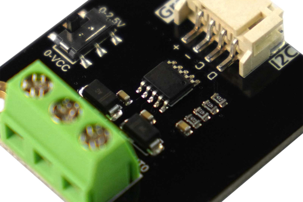 2-Channel 12bit I2C DAC Module, 0.1% Precision, 3.3V-5V