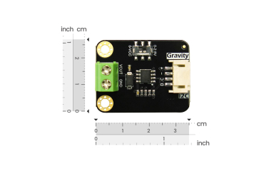 DAC Module GP8512: 1-Channel 15bit I2C, 0.01% Precision, 3.3V-5V