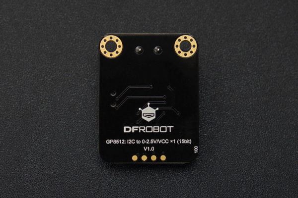 DAC Module GP8512: 1-Channel 15bit I2C, 0.01% Precision, 3.3V-5V