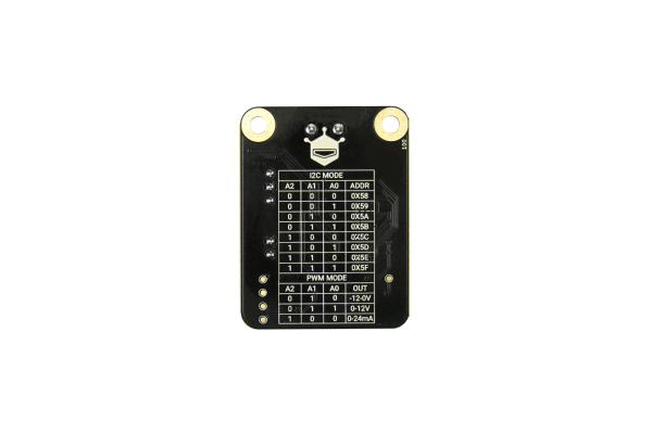 Gravity: GP8630N I2C/PWM to ±10V / 4-20mA DAC Module (16-bit)