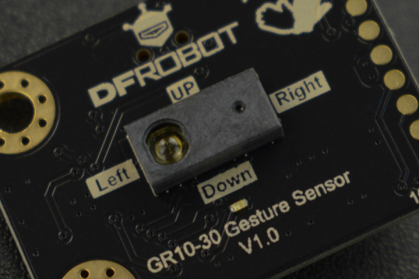 Gesture Sensor GR10 30, UART & I2C, 12 Gestures, 0~30cm