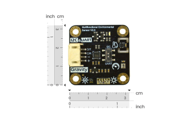 Sensor, High Accuracy Temperature, Humidity, Pressure, Ambient Light and UV, I2C/UART
