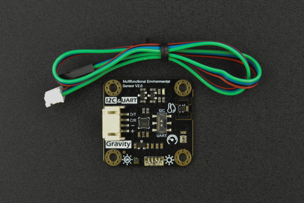 Sensor, High Accuracy Temperature, Humidity, Pressure, Ambient Light and UV, I2C/UART