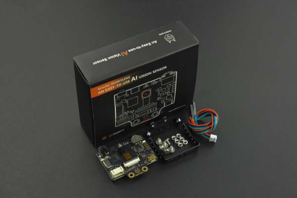 HUSKYLENS, Devastator Tank Mobile Robot Platform, Romeo V2