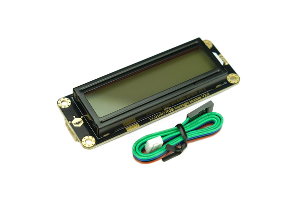 LCD Display, I2C 16x2 Arduino, RGB Backlight, 16M Colors, 4 Pins