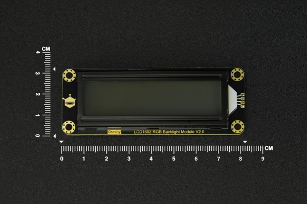 LCD Display, I2C 16x2 Arduino, RGB Backlight, 16M Colors, 4 Pins