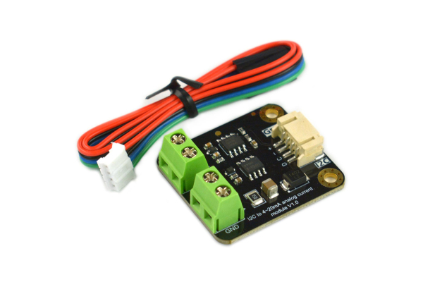 I2C 4-20mA DAC Module, 0.2% Accuracy, 18-24V, Arduino Compatible
