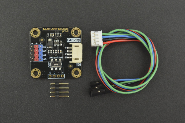 I2C ADS1115 16 Bit ADC, Arduino & Raspberry Pi Compatible