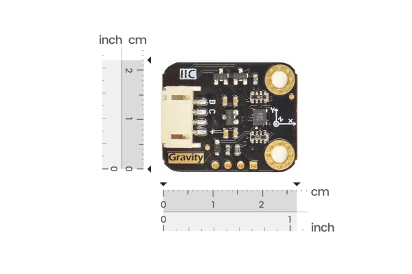Inertial Motion Sensor BMI160 6-Axis I2C, Step Count, Acceleration