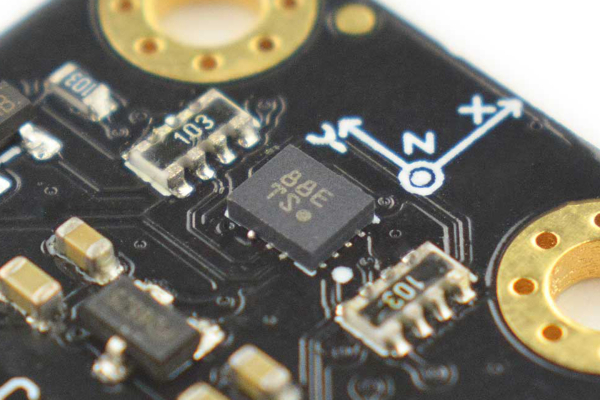 Inertial Motion Sensor BMI160 6-Axis I2C, Step Count, Acceleration