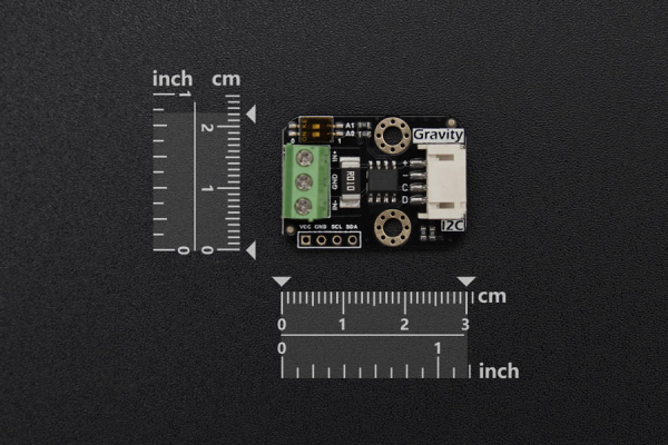 I2C Digital Wattmeter, High Precision, 26V 8A, 0.2% Error