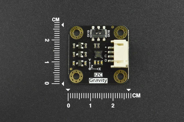 accelerometer til DIY- og makerprojekter