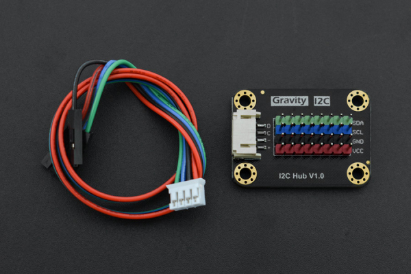 I2C HUB, Connects 8 Devices, 27x37mm, 17g