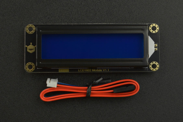 LCD Display Module LCD1602 I2C 3.3V/5V Blue Backlight 16x2