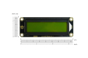LCD Display Module I2C LCD1602 Green, 3.3V-5V, 16x2, Backlight