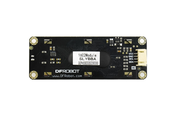 LCD1602 16x2 I2C-display med grøn baggrundslys