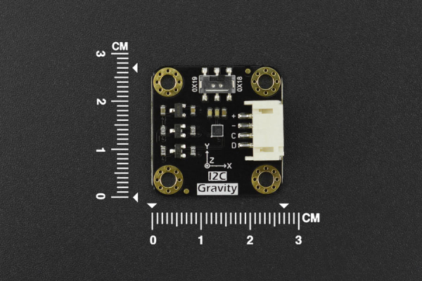Triple Axis Accelerometer Sensor LIS2DW12 ±2g, ±4g, ±8g, ±16g