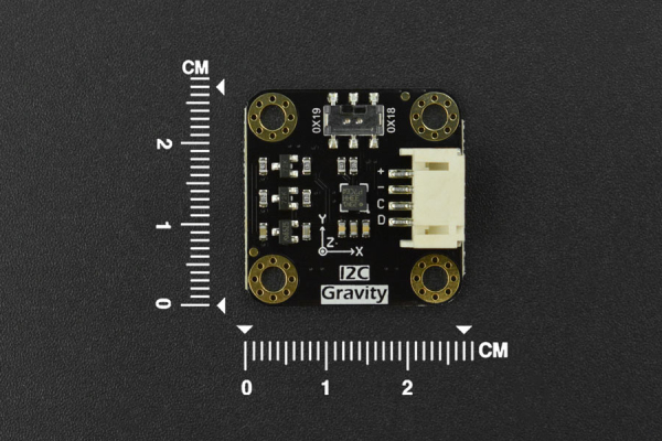 Triple Axis Accelerometer Sensor LIS331HH, I2C, ±6g, ±12g, ±24g