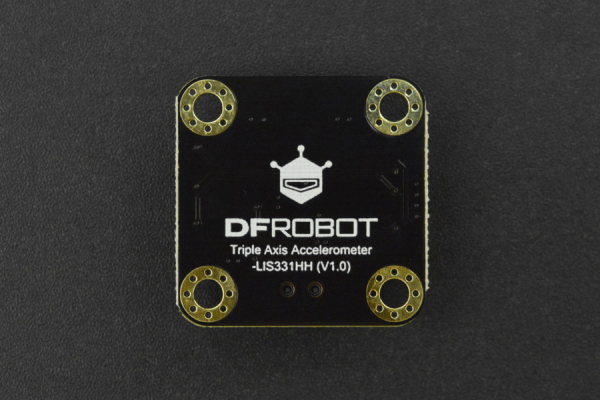 Triple Axis Accelerometer Sensor LIS331HH, I2C, ±6g, ±12g, ±24g