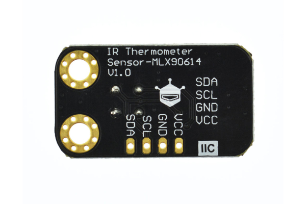 berøringsfri IR-temperatursensor MLX90614-DCI, I2C