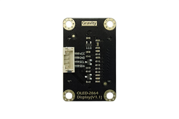OLED-display med stikforbindelser