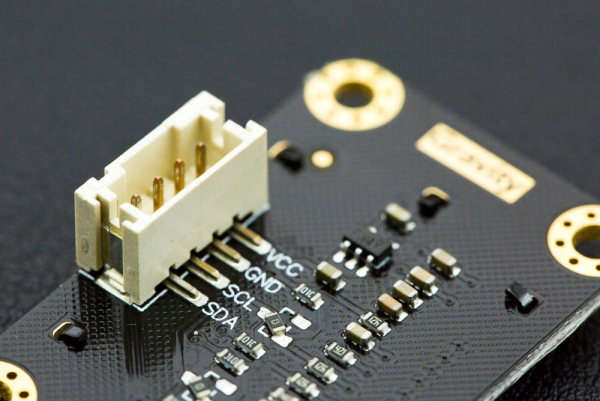 OLED-128x64 Display, I2C, Blue, Metal Bezel, Arduino Compatible