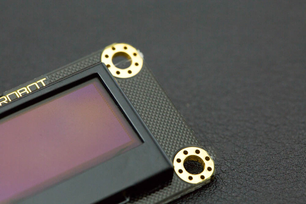 OLED-display med kabel og tilbehør