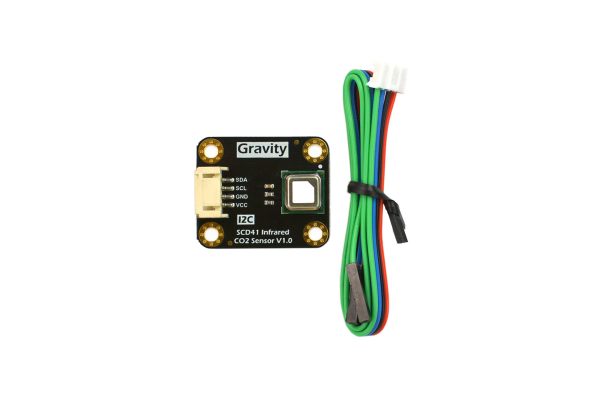 Infrared CO2 Sensor SCD41, I2C, 400-5000 ppm, Temp & Humidity