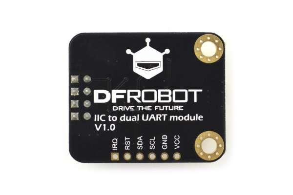I2C to Dual UART Module, 2Mbps, Expand 8 Serials