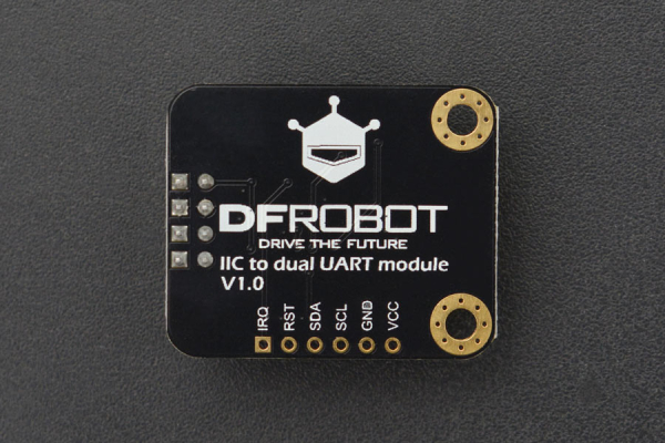 I2C to Dual UART Module, 2Mbps, Expand 8 Serials
